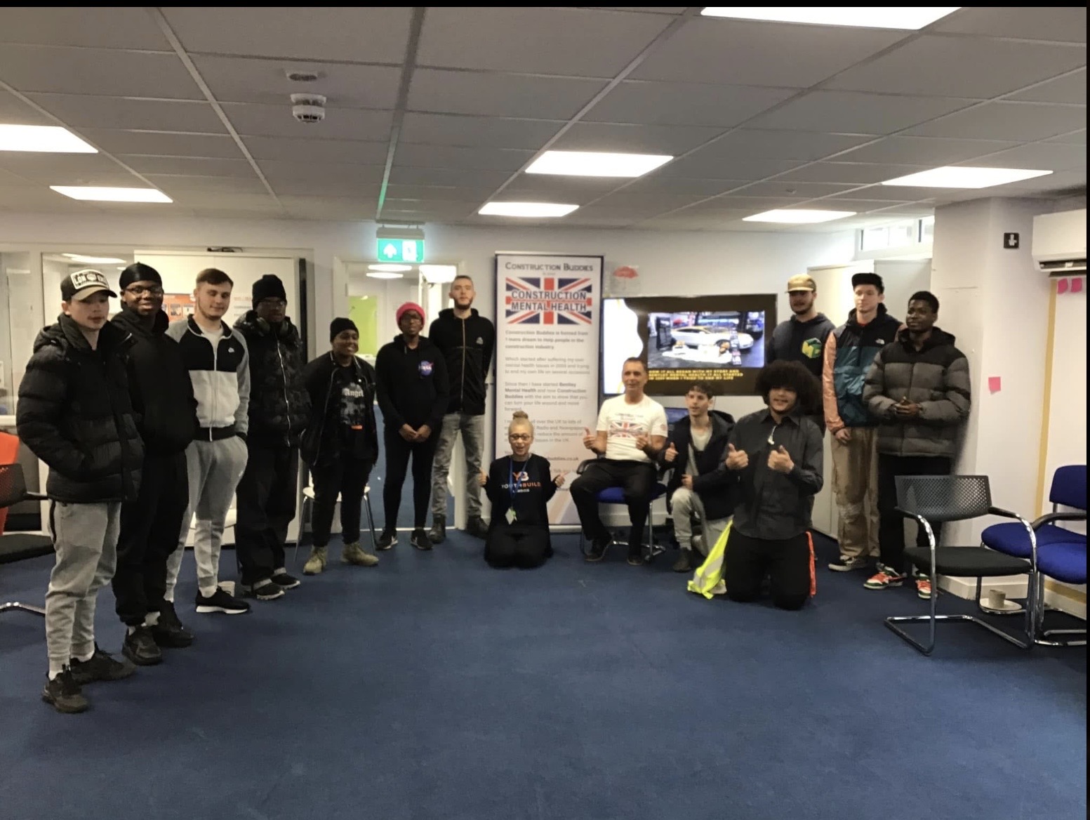 Bentley Mental Health awareness at an event
